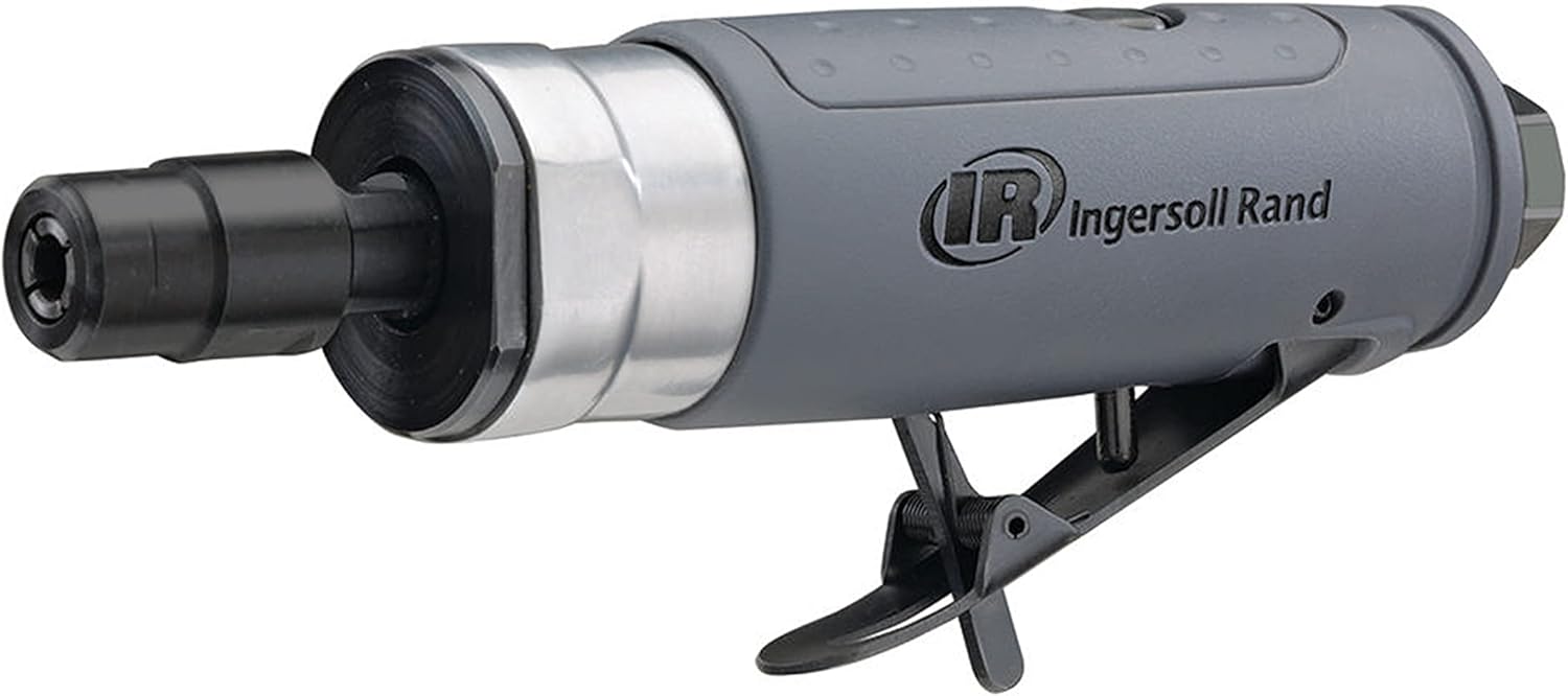 Ingersoll Rand Air Die Grinder 308B-M, 1/4 Inch (6 mm) Collet Die Grinder, Pneumatic Power Tools with 25,000 RPM and 250 W