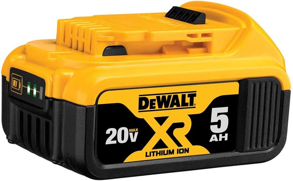 DEWALT 20V MAX Angle Grinder and Die Grinder, Cordless 2-Tool Set with Battery and Charger (DCK203P1), Yellow,white