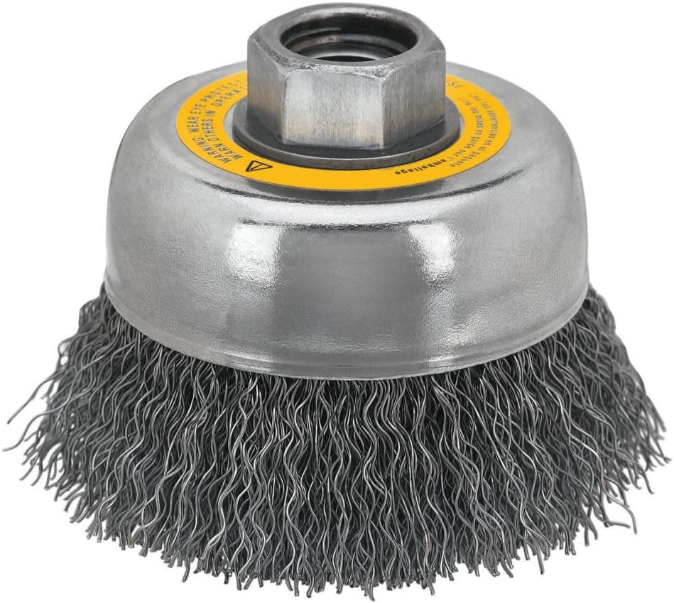 Dewalt 5 in. X 5/8 in. to 11 Hp .014 Carbon Crimp Wire Cup Brush