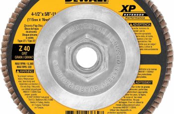 DeWalt DW8254 Flap Disc Review