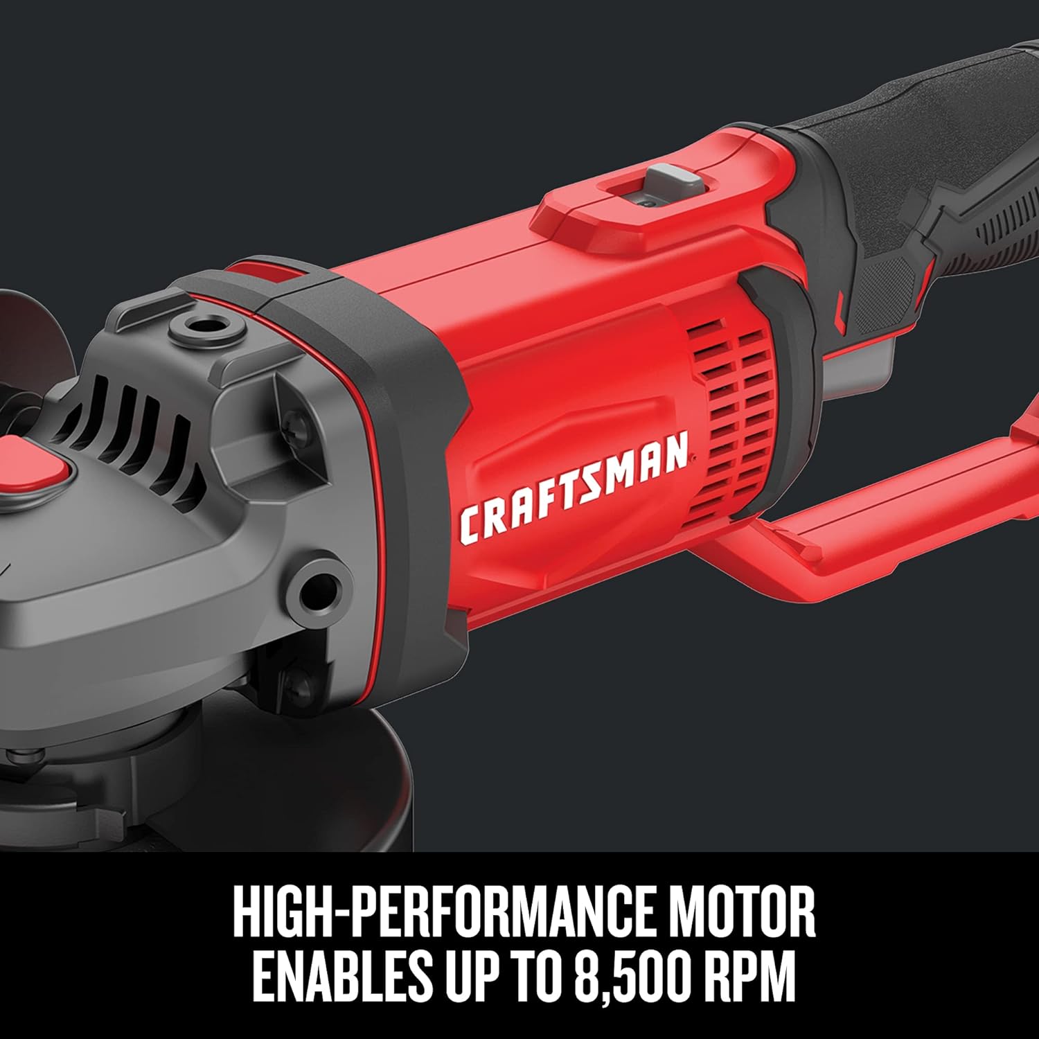 CRAFTSMAN V20 Angle Grinder, Small, 4-1/2-Inch with Battery Kit, Charger Included, 4.0-Ah (CMCG400B  CMCB204-CK)