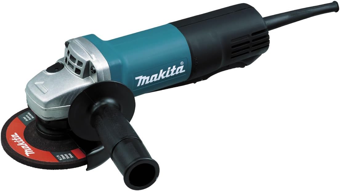 Makita 9557PB Angle Grinder, With Paddle Switch, 4-1/2-In., 7.5-Amp, AC/DC