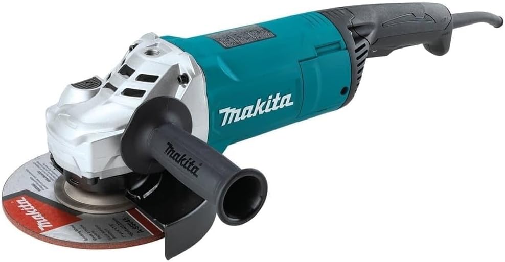 Makita GA7082 7 Angle Grinder, with Lock-On Switch
