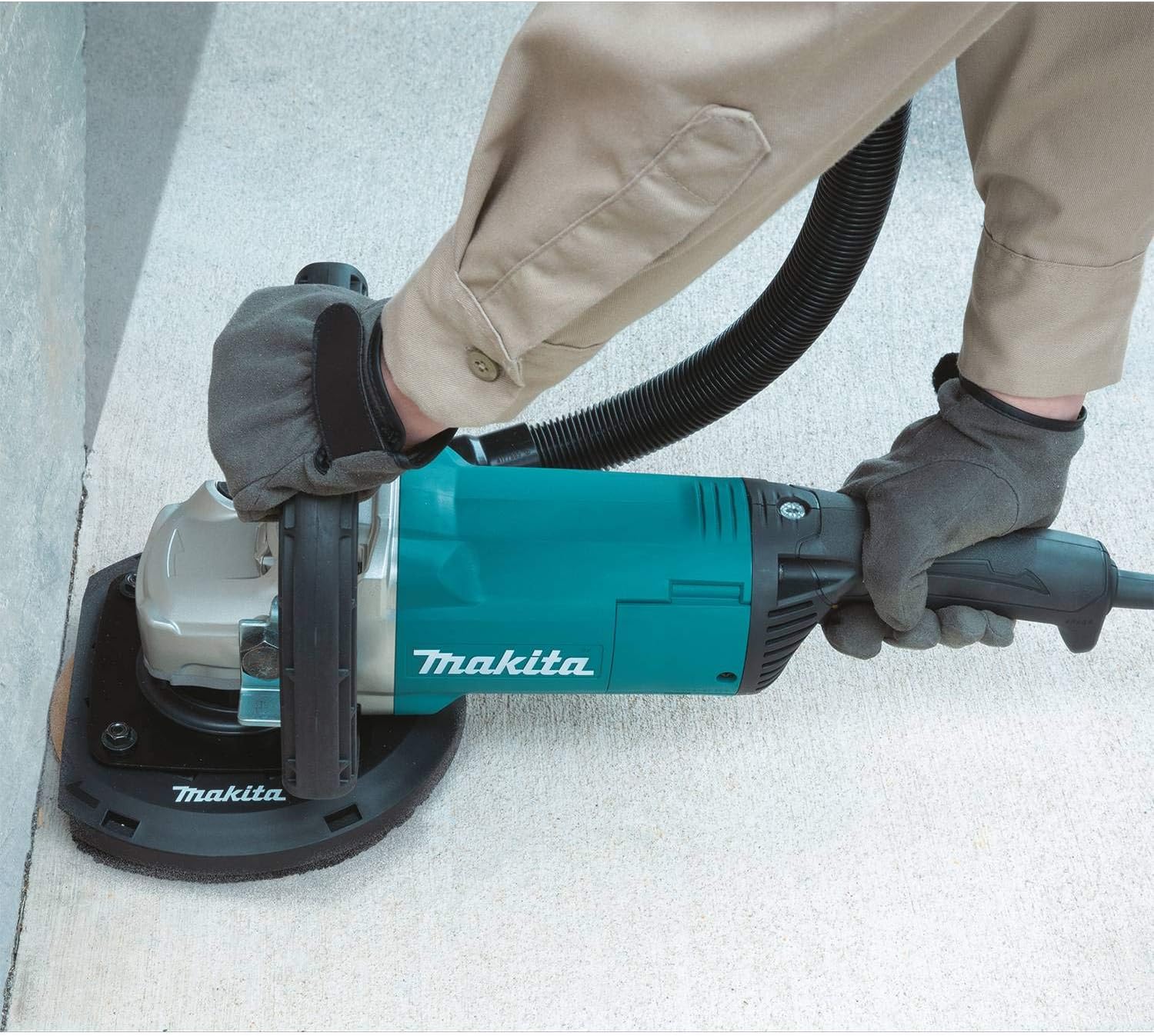 Makita GA9060RX3 7 Concrete Surface Planer with Dust Extraction Shroud