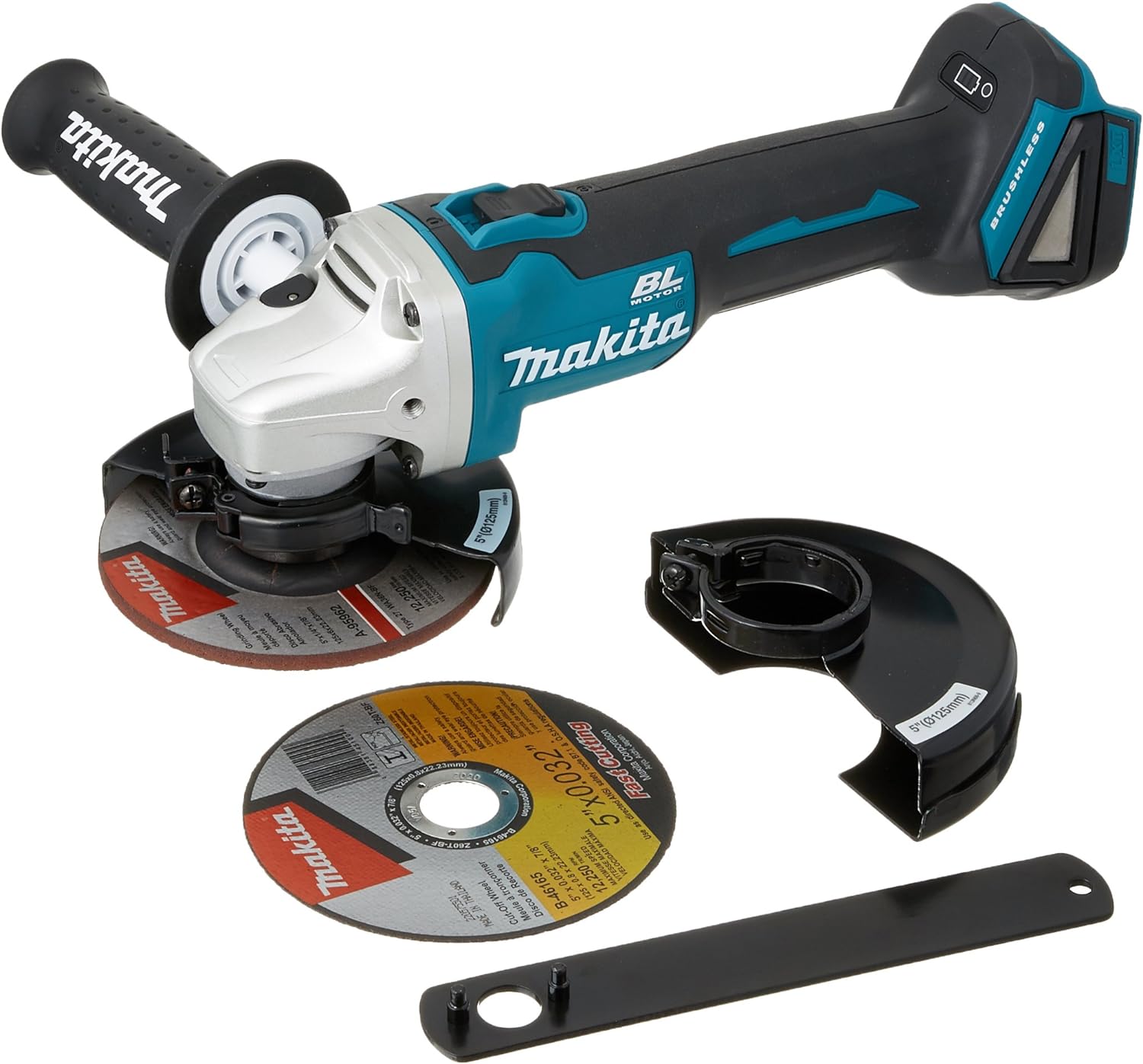 Makita XAG09Z 18V LXT Lithium-Ion Brushless Cordless 4-1/2/5 Cut-Off/Angle Grinder