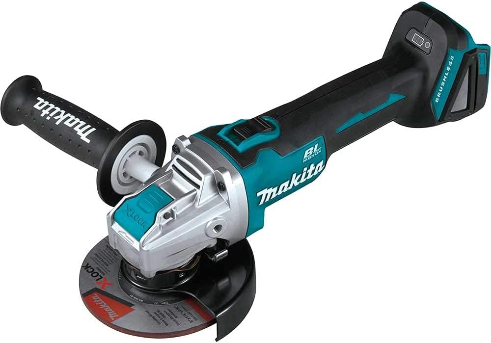 Makita XAG25Z-R 18V LXT Brushless Lithium-Ion 4-1/2 in. / 5 in. Cordless X-LOCK Angle Grinder (Tool Only) (Renewed)